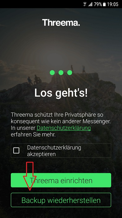 threema guide tipps tricks backup