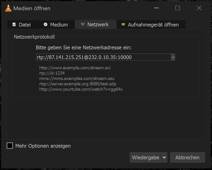 iptv vlc stream pc computer tv fernsehen ansehen streamen