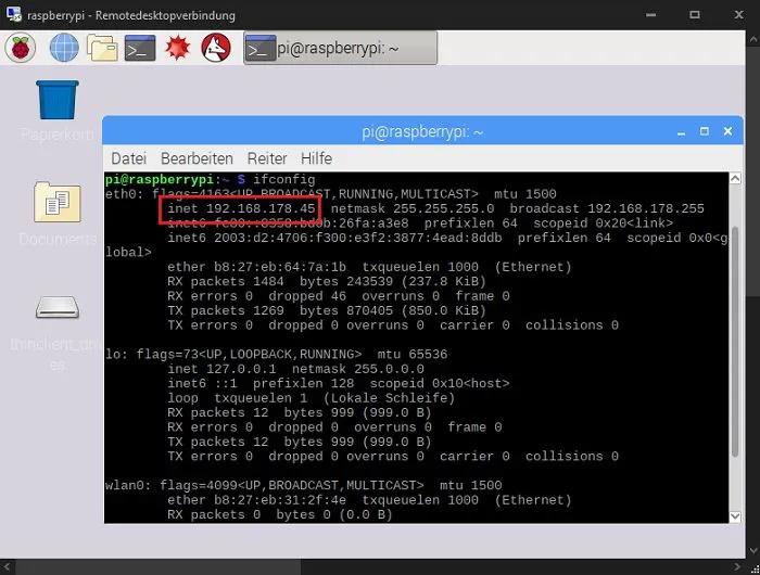 raspberry pi installieren einrichten windows linux raspbian stretch remotedesktop artikel