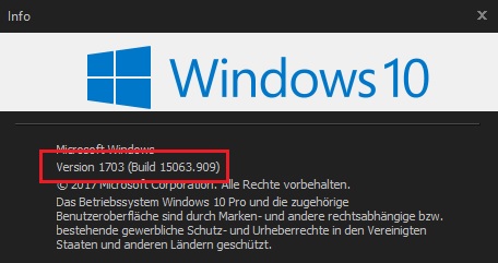 windows 10 registry hacks sammlung skripte reg-datei version info