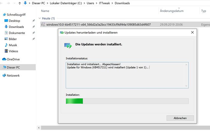 windows 10 update 1909 kb4517211