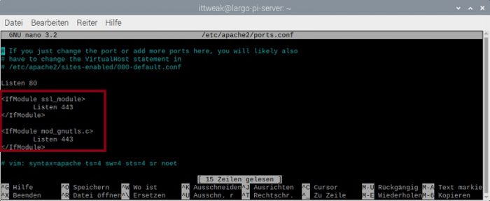 eigene ssl raspberry pi server apache wordpress installieren