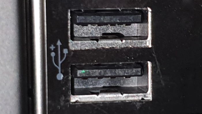 usb-ports schwarz 2.0