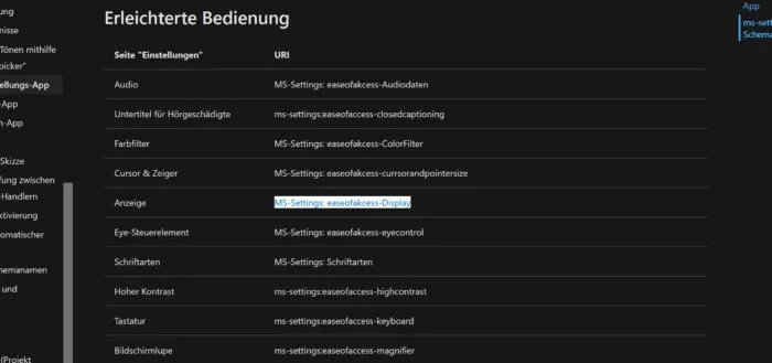 einstellungen als verknüpfung dektop windows 10 anlegen erstellen deutsch