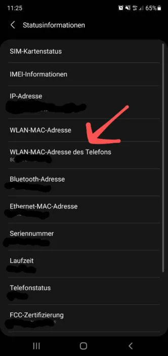 mac-adresse windows android ios anzeigen finden