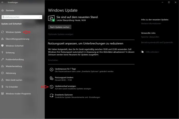 windows 10 fehlerhafte updates deinstallieren problembehandlung