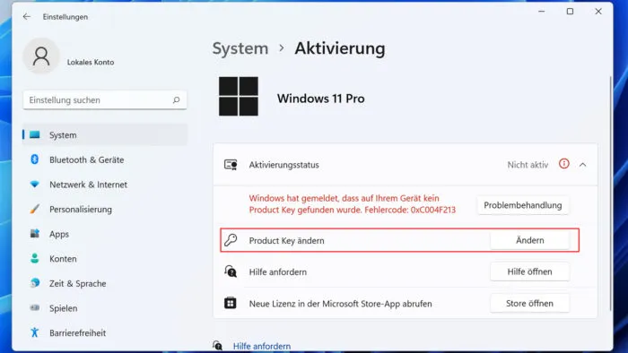 windows 11 aktivieren lizenz key windows 7 8 10