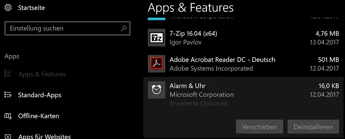 windows 10 powershell vorinstallierte apps deinstallieren entfernen loeschen deaktivieren features