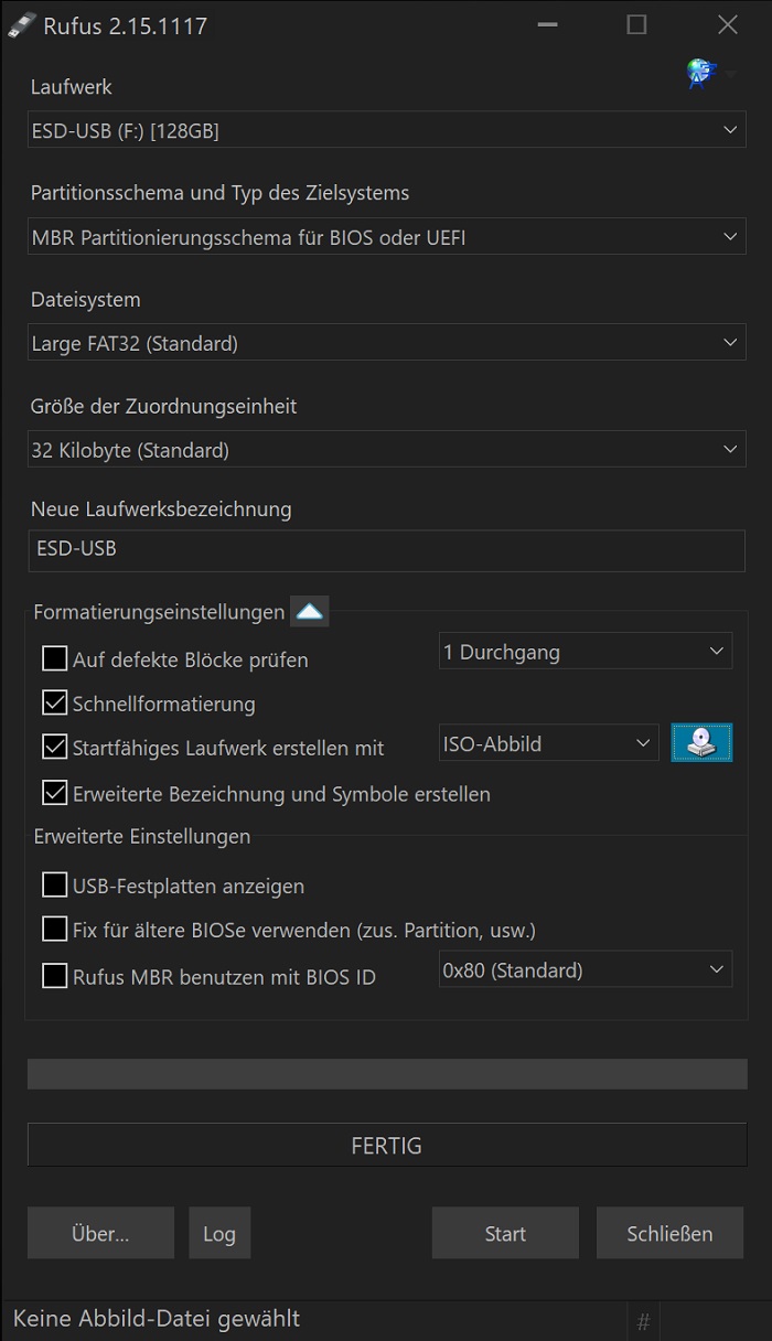 Linux Bootfähigen LiveUSBStick mit Rufus erstellen ittweak