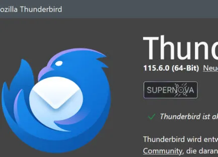 thunderbird email client fake mail virus