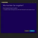 Windows 10 – 1809 Update mit Media Creation Tool Trick installieren