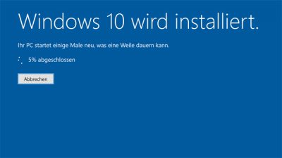 Manual setup inplace upgrade windows 10 что это