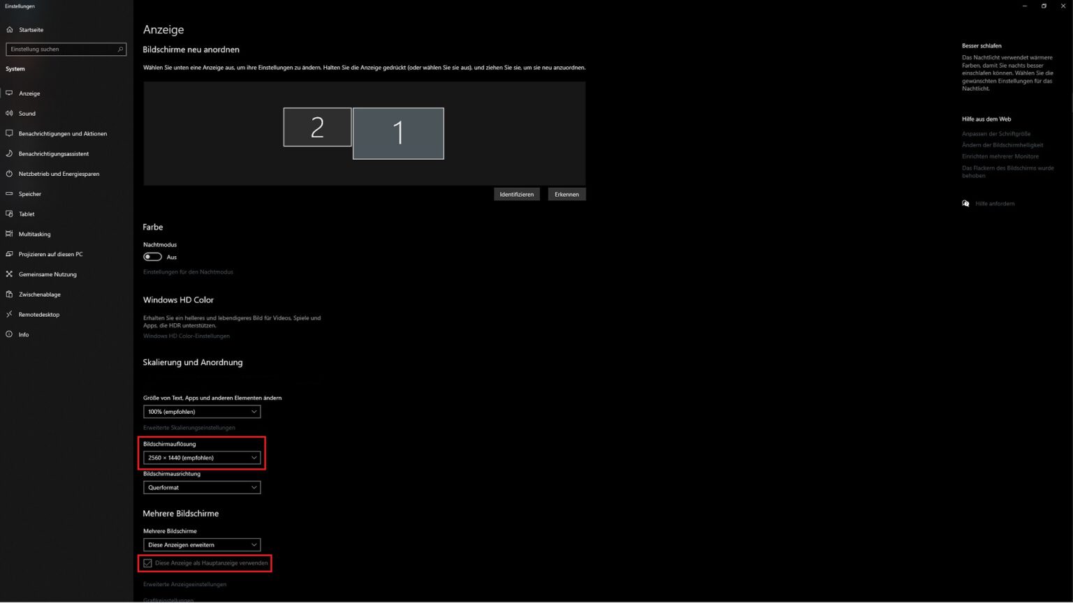 Windows 10 Mehrere Monitore richtig einrichten ittweak