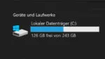 Windows 10 – Speicherplatz auf Systemlaufwerk freigeben