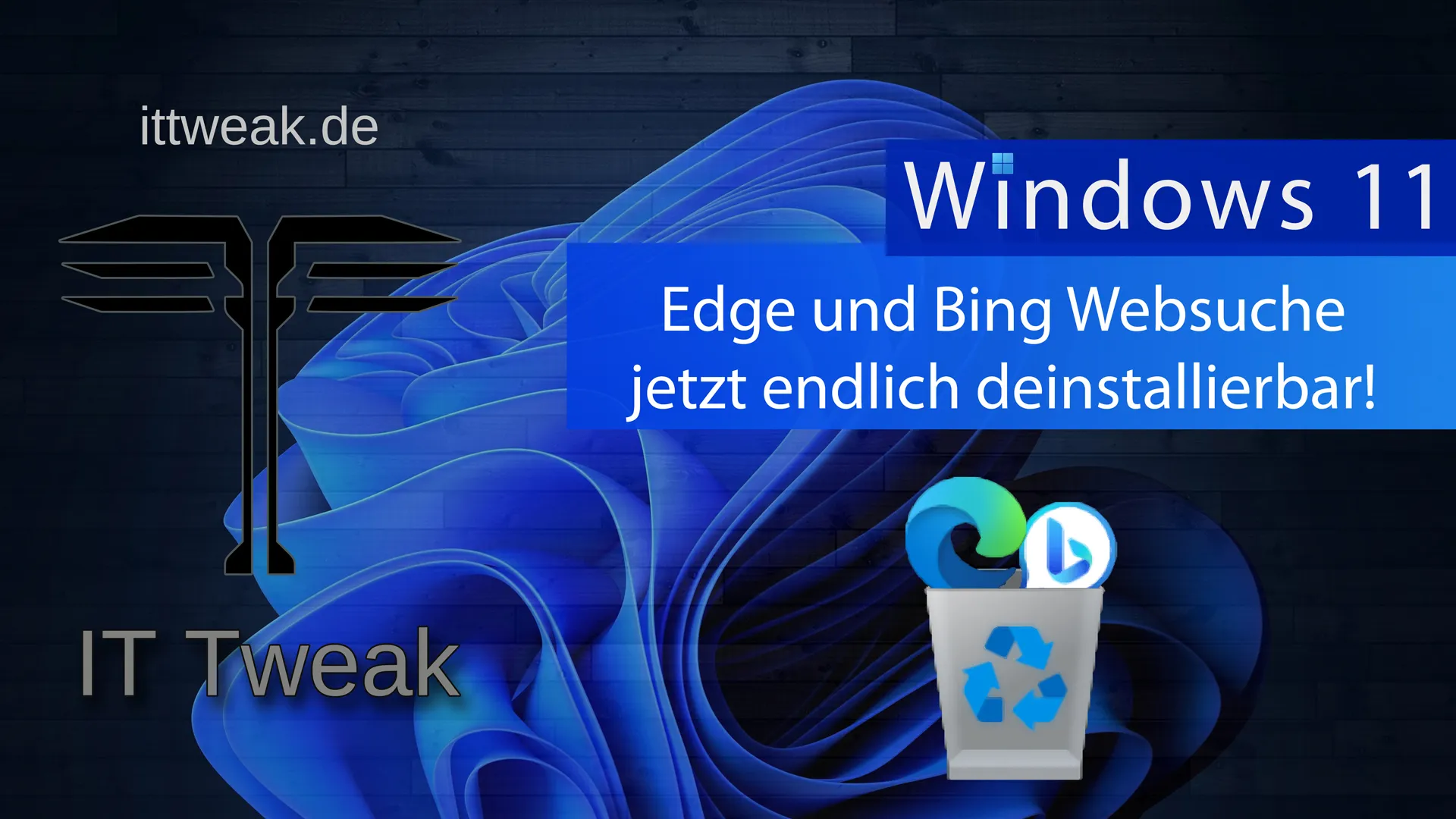 Mehr über den Artikel erfahren Windows 10/11 – Edge Browser und Bing Websuche deinstallierbar