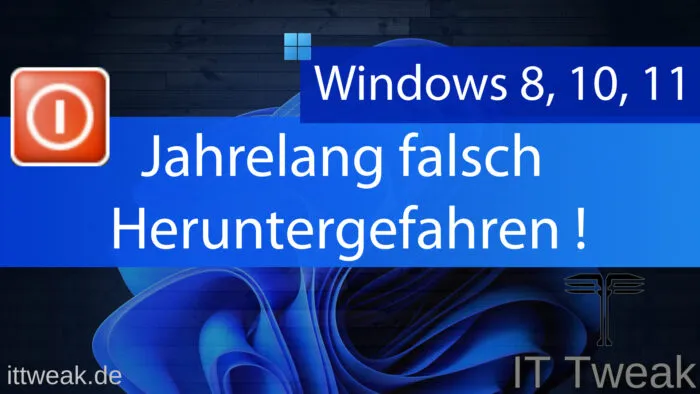 herunterfahren windows