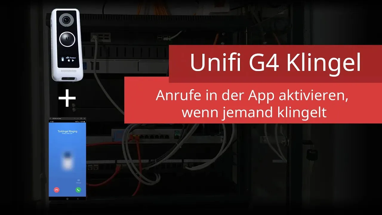 Mehr über den Artikel erfahren G4 Türklingel – Anruf auf dem Smartphone, wenn jemand klingelt – Aktivieren