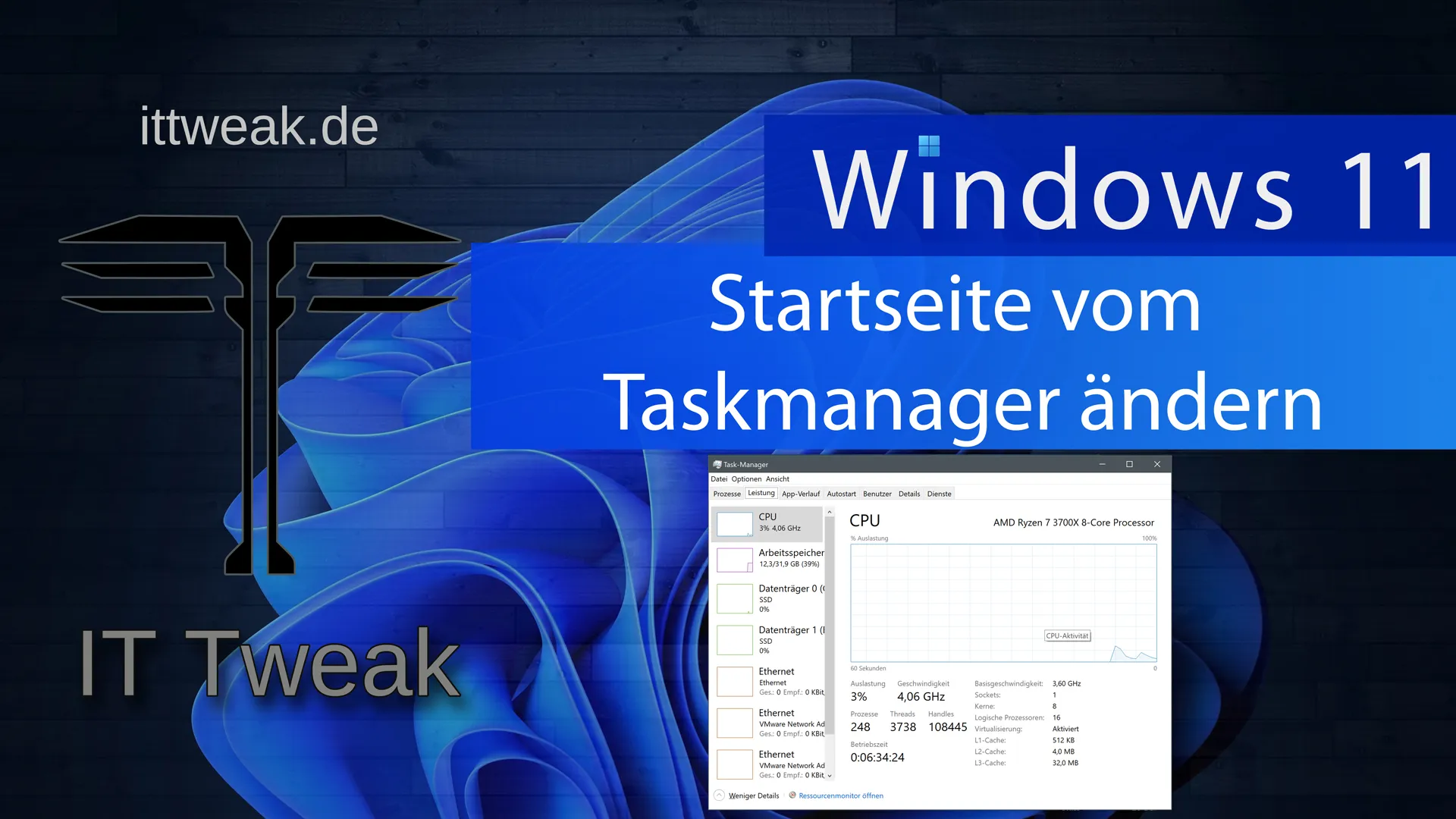 Du betrachtest gerade Windows 11 – Startseite im Taskmanager ändern