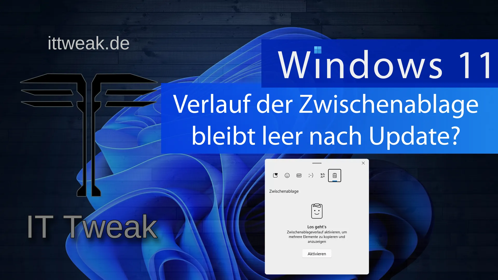 Mehr über den Artikel erfahren Windows 11 24H2 – Erweiterte Zwischenablage funktioniert nicht mehr. So behebt ihr den Fehler selbst