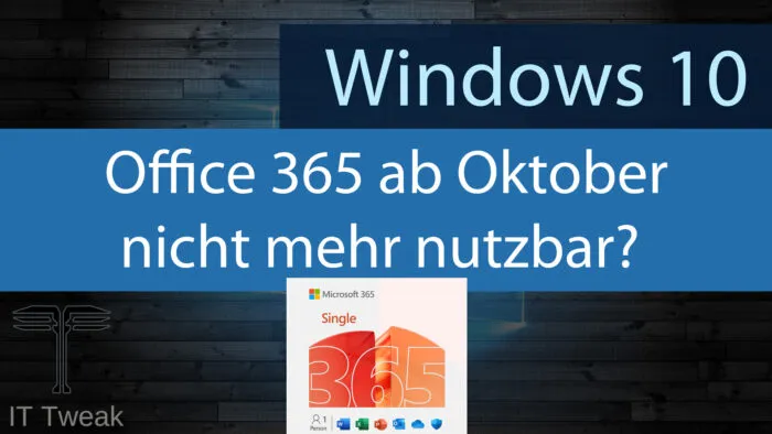 Office 365 Windows 10 Support Ende