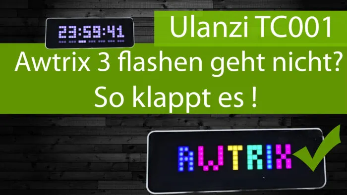 awtrix ulanzi flash bug ulanzi tc001