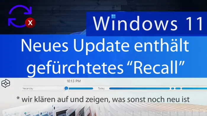recall windows11 update