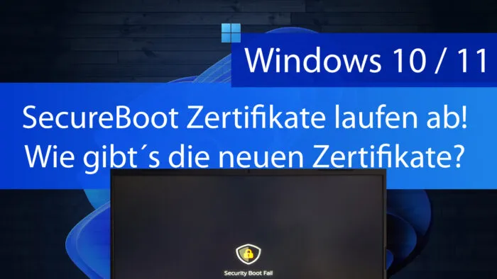 neue secureboot zertifikate Windows 10 11