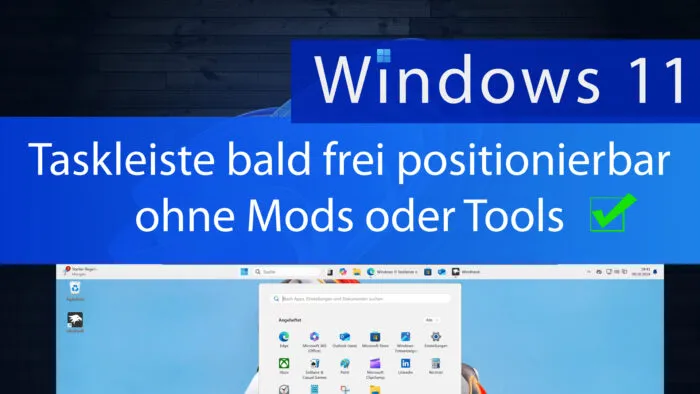 taskleiste position 2026 windows11