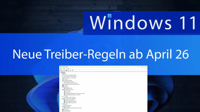 windows 11 treiber-regeln neu