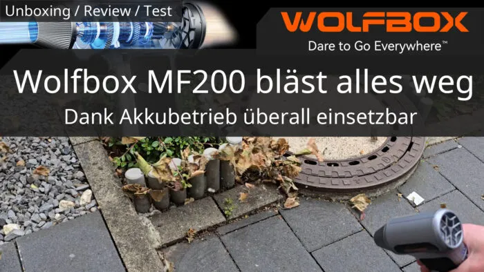 wolfbox mf200 test review unboxing