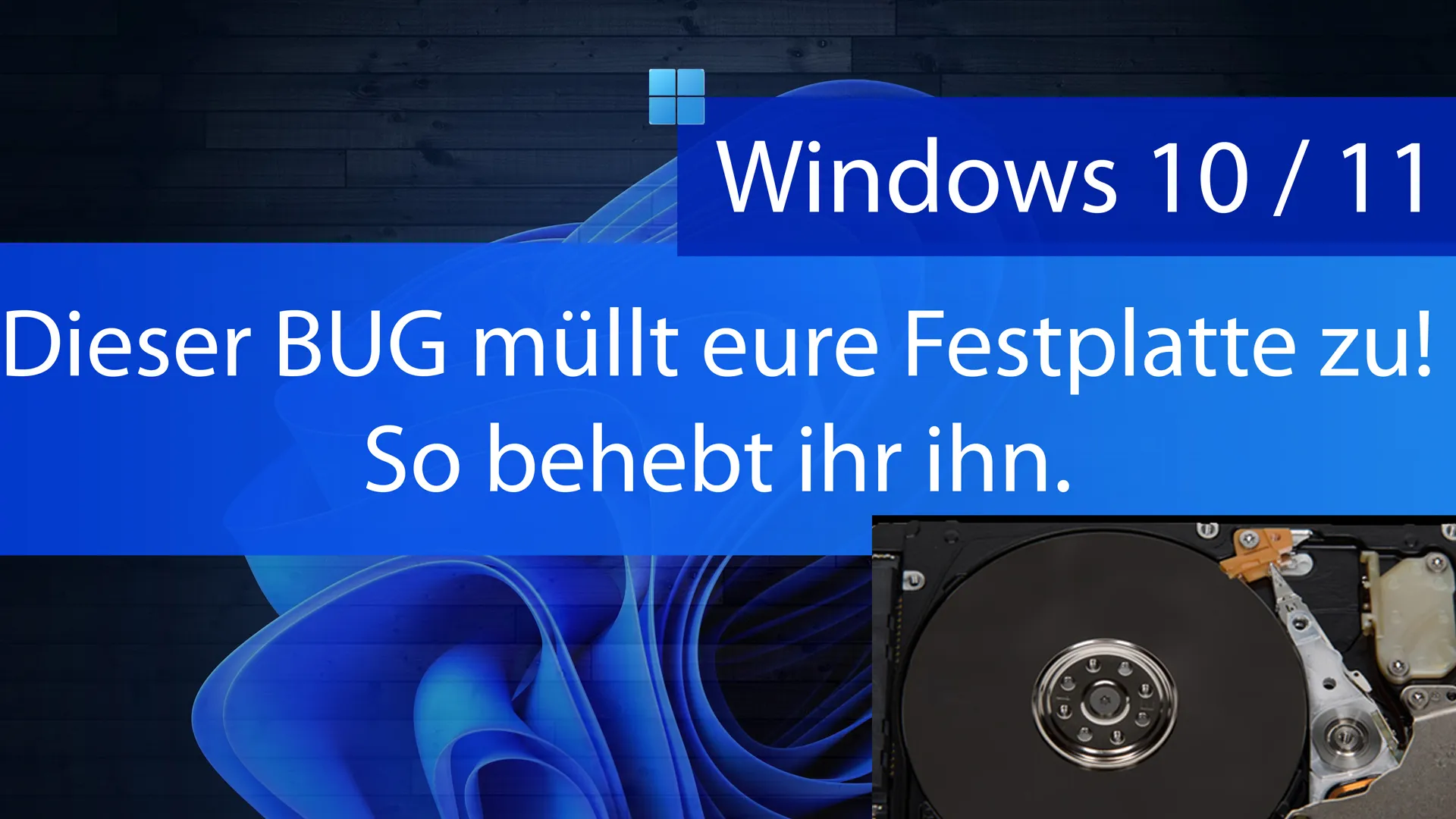 Windows 10 & 11 – Dieser BUG müllt euer System voll – So behebt ihr das Problem selbst.