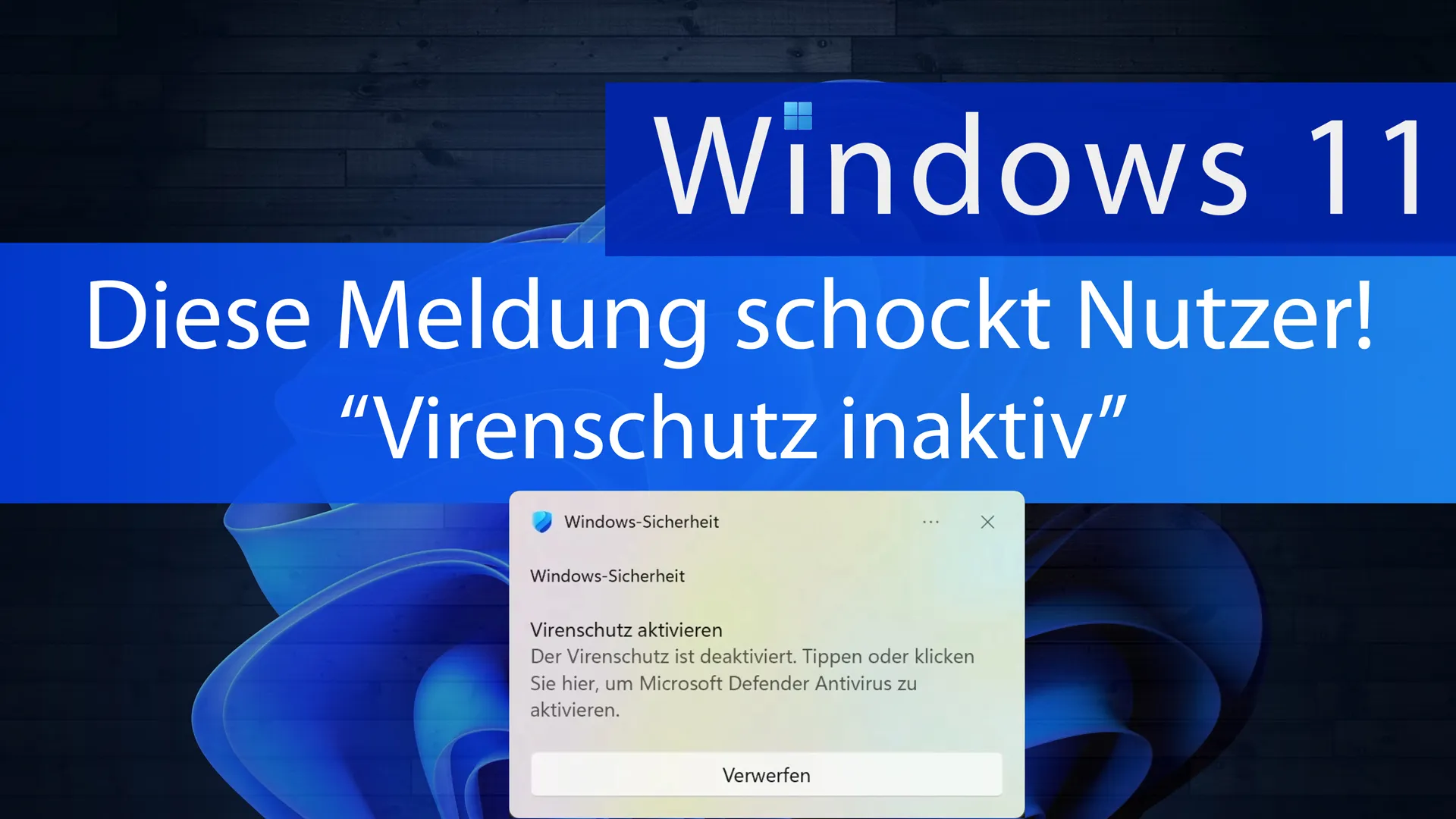 Microsoft schockt Nutzer – „Virenschutz inaktiv“ – Das steckt dahinter!